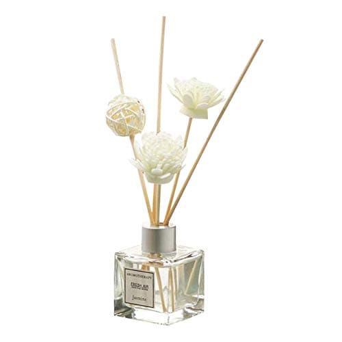 Aromatherapy Perfume Diffuser Set With Rattan Ball And Flower Decoration Relaxing Mind And Body For Home Room Office Bathroom Living Room