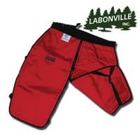Labonville Chainsaw Safety Chaps - Orange X-Large