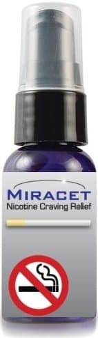 Miracet Stop Smoking System All-natural, homeopathic QUIT smoking Now! 1 Month Supply