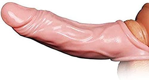 Pên?ís Sleeve Extender Delay Éjá-cúlátion Silicone Pên?ís Waterproof Ring C-l?t?rís S-timùlátiòn Ring for Men