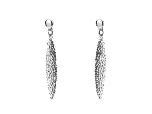 Sterling Silver Dangling Submarine Designer Earrings