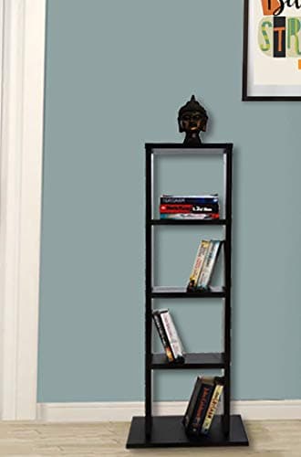 ComfyBean - Amazo - Engineered Wood - Book Shelf - Modern Design - Elegant Finish - (Color - Dark Wenge)