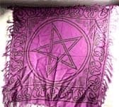 Pentagram Altar Cloth