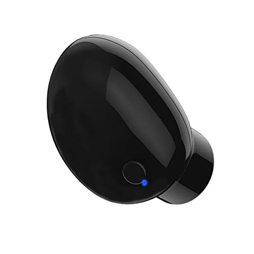 OVLENG Mini Bluetooth Earphone Wireless Stereo Earbud Handsfree In Ear Invisible Earphone Ear Bud for Mobile Phone (Black)