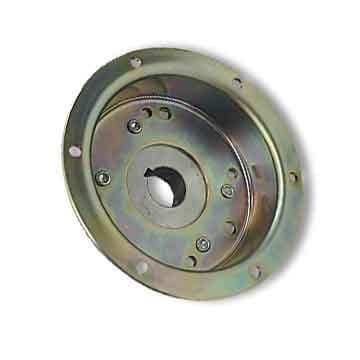 4-1/2inch Brake Drum With Flange, Riveted to Mini-Hub, 1-1/4inch Bore, Machined OD