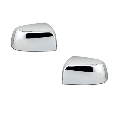 EZ MotoringTriple Chrome Upper Top Half Side Overlay Mirror Cover for 2015-2017 Chevy Colorado/GMC Canyon