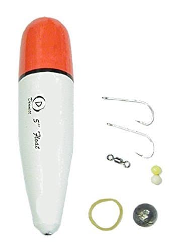 DENNETT 4" 5" 7" FLOAT KIT SEA PIKE FISHING WITH HOOK WEIGHT