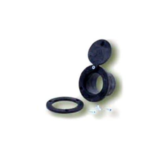 Crushproof DF25 Rubber Door Port Adapter 2-1/2 Inch for Exhaust Hose