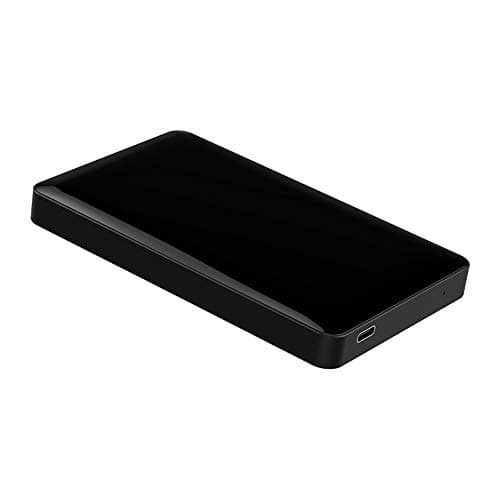 External portable hard drive, Ultra-thin 2.5-inch USB 3.1 backup hard drive for PC, Mac, PS4, Xbox-black,320G