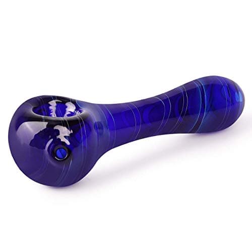 4.4-Inch Handmade Glass Portable Art Pipe