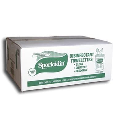 Disinfectant Towelettes Canister Dispenser