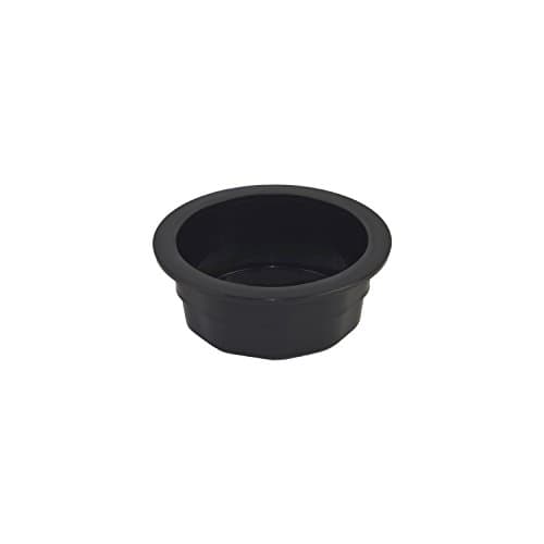 World Pet Heavyweight Crock Pet Bowl, Medium, Black