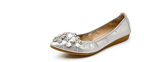 Cloudless Women's Wide Width Flat Shoes - Comfortable Slip On Ballet Flats