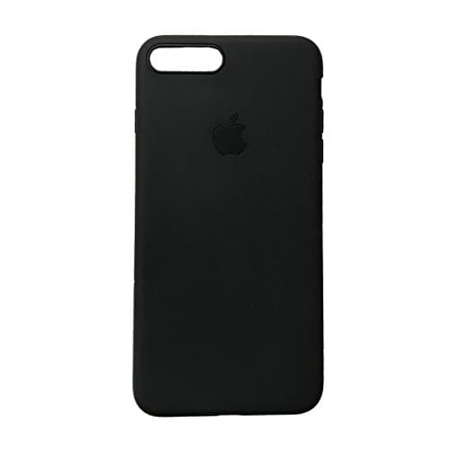 PIVCO Premium Silicone Case and Cover for iPhone 7 Plus and iPhone 8 Plus (Black)