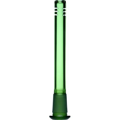 12-623 SCIENTIFIC GLASS 18MM BY 14MM DOWNSTEM STANDARD DIFFUSER GREEN ASSORTED SIZES 3.5"