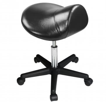 Best Massage Ergonomic Swivel Saddle Stool, Posture Chair with a Durable Pneumatic Hydraulic Lift (Rich Coffee Color)