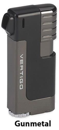 Governor Pipe Lighter w/Pipe Tamper & Pouch (Gunmetal)