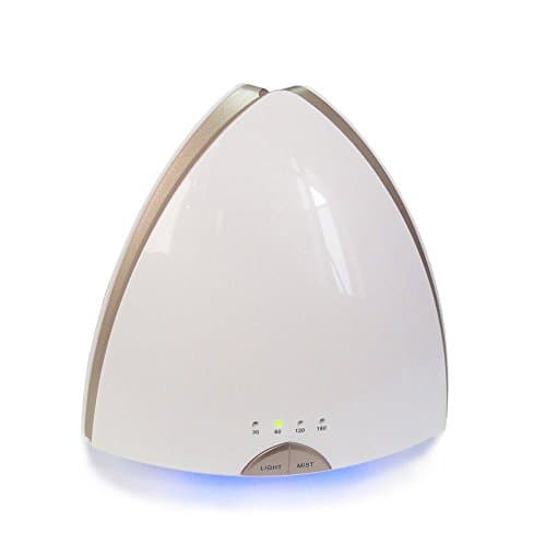 Aroma Essential Oil Diffuser 120ml Ultrasonic Cool Mist Aroma Humidifier with Waterless Auto Shut-off Blue LED lights
