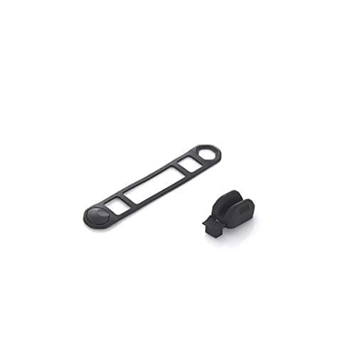 Rayo Rear Bicycle Light - Ultra Bright Customizable LED Taillight Bluetooth & Mobile App Compatible Waterproof Gear for Day and Night Safety (Easy-to-Install Strap Accessories Attached)