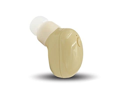 Mini Bluetooth Invisible In-Ear Earbud Earpiece Earphone with Mic &amp; Hands free Calls for iPhone 7 Plus 8+ X 6S 5S iPad, Samsung Galaxy S8 S7 S6 Edge Note 8 6, Pixel 2 XL, LG IOS Android Smartphone