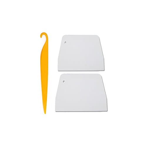 Neeshow Dough &amp; Bowl Scrapers,Stripping knife ,Set Of 3 Multipurpose Kitchen Gadgets