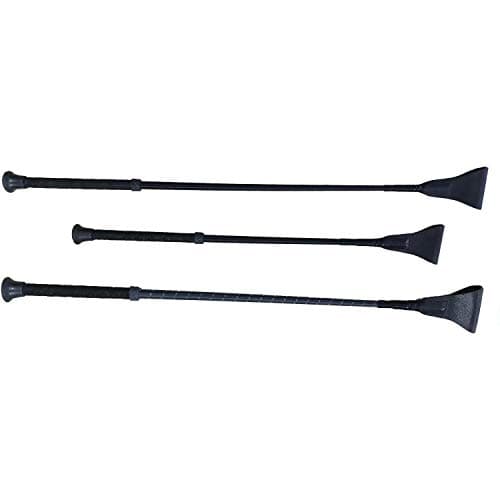 FleckSoft Grip Economy Jump Bat Whip 45cm Black Assorted