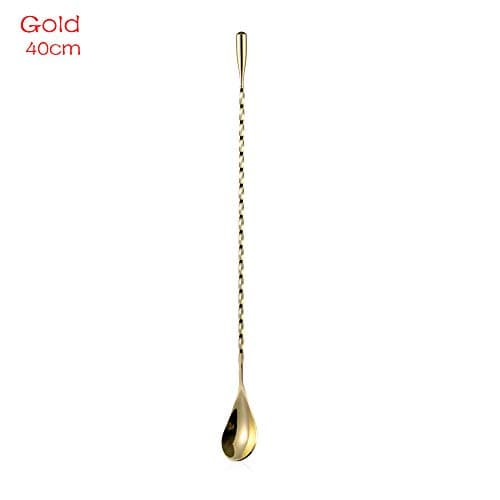 beyonday Eco-Friendly Stirring Mixing Bar Accessories Cocktail Spoons Bartender Tools Kitchen Supplies Teadrop Spoon