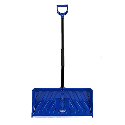 Aluminum Wear Strip Polypropylene Cold Resistant Edge 2-in-1 Snow Shovel Pusher and Ice Chopper