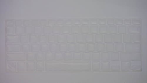 HYAIT 1Pcs Colorful Silicone Keyboard Protector Skin Cover for Dell Inspiron 14 3446/3447,14C/14(3000/5000 Series),14MR/MD/M SEMI-CLEAR