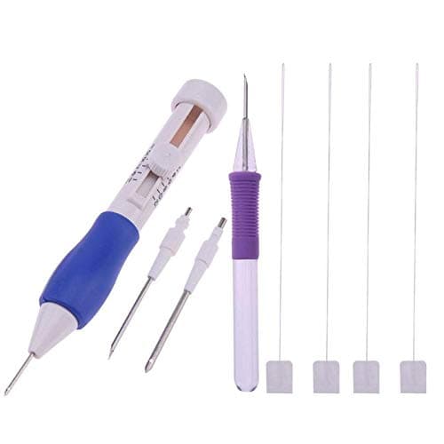 Embroidering Magic Needle with New Design 2019, DIY Magic Embroidery Pen Set 3 Needles Hand Sewing - Cameo Punch Needles, Punch Needles, Punch Needle, Sewing Needle Threaders, Hand Embroidery Machine