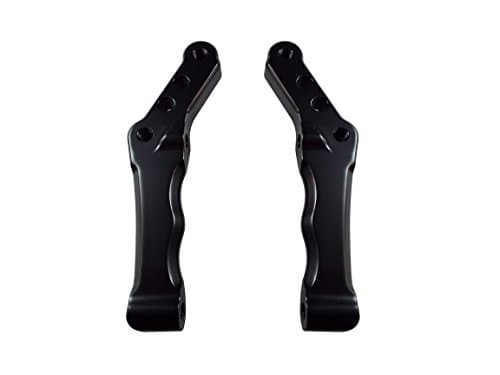 Bagger BrothersBB-RBCM-2K Black Radial Caliper Mount (for Harley Davidson Models with Dual Disk/Fits 1996 - 2013 Touring / Dyna /Softail )