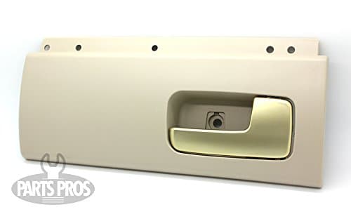 LatchWell PRO-4002344 Passenger Side Rear Interior Door Handle in Tan & Gold for Lincoln Town Car