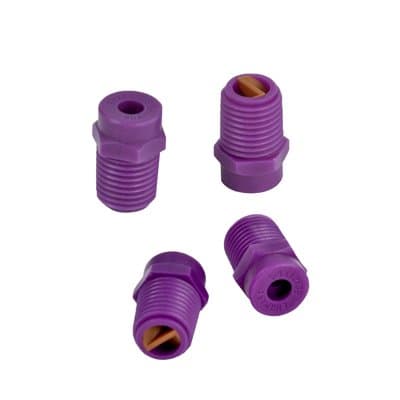 Fulco Jet Pvdf Spray Nozzle 1/4" 50°