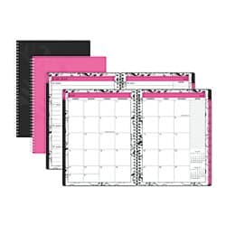 DiVOGAWeekly/Monthly Academic Planner, 7" x 9", Pink, July 2017 to June 2018