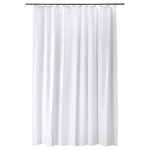 Ikarus 100% Peva Shower Curtain 180x200 cm - White