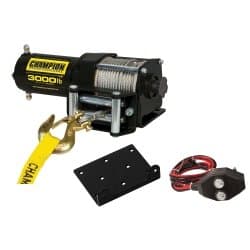 3,000 lb Champion Power Winch Kit tool & industrial