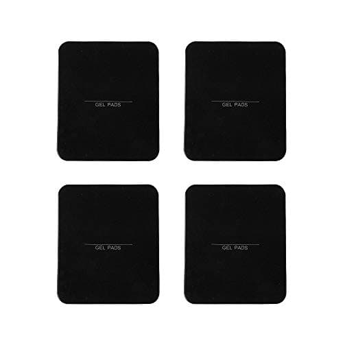 Unilive Reusable Sticky Gel Pad Cell Pad Anti Slip Phone Holder for Kitchen Bathroom House Car-4 Pack (Square)