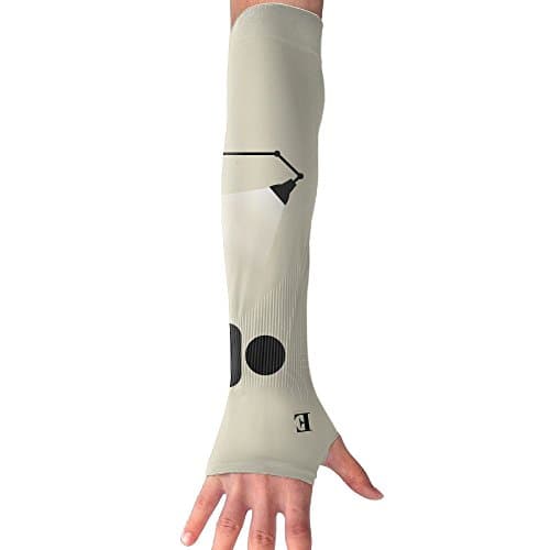 Work Cooling Arm Compression Long Sleeve Sun Guard - For Women, Men, Kid &amp; Youth - For Outdoor Cycling Bicycle