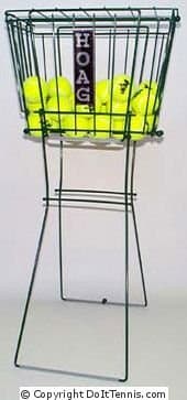 HOAG 100 Ball Basket with Lid, Silver