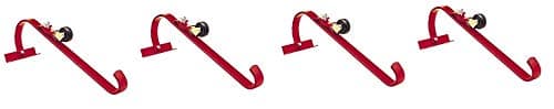 Qualcraft 2481 Ladder Hook with Wheel, One Hook (4-(Pack))