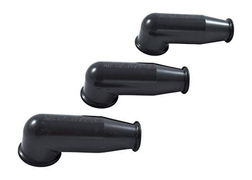 Electric Terminal Boot Cover - 5/16" Stud - Aviation Grade - Made in USA - Perfect for Winches (3-Pack)