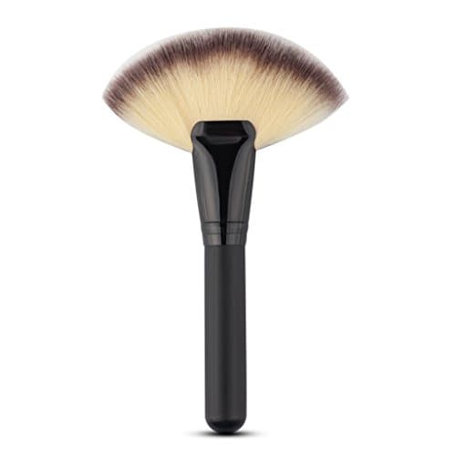 1pcs Makeup Brush Professional Foundation Makeup Brush Soft Beauty Blending Powder Fan-shaped Brush Brow Cosmetic Brush