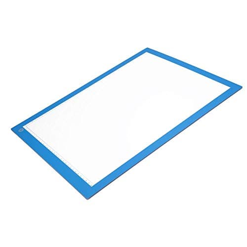 Drawing Boards, Digital A3 LED Copy Board Graphic Tablet for Drawing (Blue 3-Brightness)