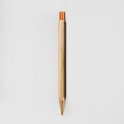 ystudio Brass Mechanical Pencil | Handmade in Taiwan | 0.7mm Graphite Lead