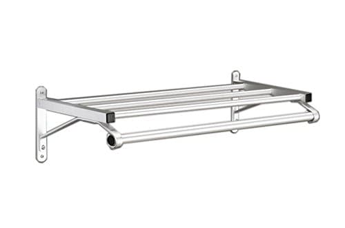 Glaro 500SA-60 500 Series Wall Racks 60" with Shelf and Hanger Bar