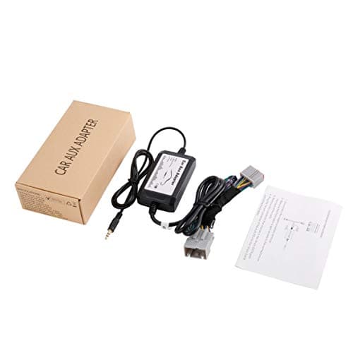 Kongqiabona Auxiliary Input Mp3 Interface Car Aux Adapter For Ford Edge Expedition Explorer F-150 F-250 F-350 F-550 Focus Freestyle