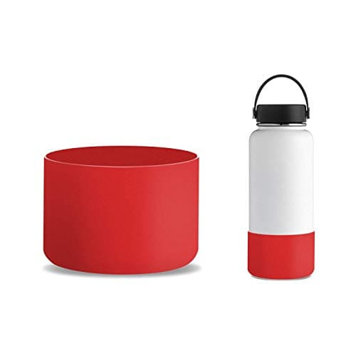 Helonge Water Bottle Boot, Silicone Bottle Protective Sleeve,Fitting 12/18/20/22/24 Oz, Anti-Slip Bottle Bottom Cover for Hydro Flask/Simple Modern/MIRA/Hydro Cell