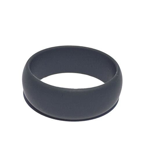 Tough Love Rings - SOLID GRAY - Thick Band - Size 11