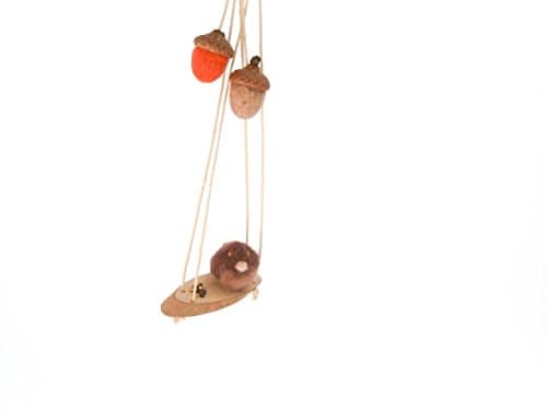 Bird feeder ornament, Fall home decor Chic sparrow