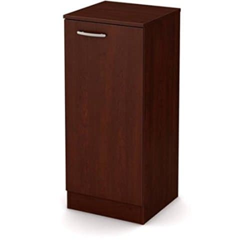 Narrow Spaces Maximizer Adjustable Shelf Storage Cabinet Pantry, Cherry